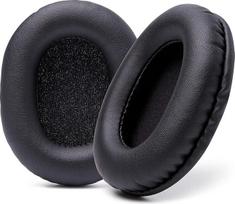 "WC Wicked Cushions" pakaitinės ausų pagalvėlės "Sony MDR 7506" | Minkštesnė oda, prabangios atminties putos | Neprilygstamas patvarumas | Suderinama su MDR 7506 / MDR V6 / MDR CD900ST (juoda)