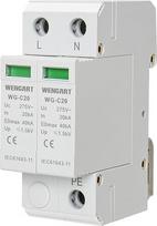 "Wengart" apsaugos nuo viršįtampių įtaisas WG-C20,2P, T2 Apsauga 20-40KA AC275V SPD Namų deflektorius DIN bėgių montavimas