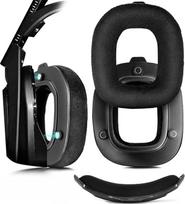 "XBERSTAR" pakaitiniai ausinių įdėklai "Astro A50 GEN3" ausinėms - A50 priedai / Ausų įdėklai / ausų kaušeliai (flaneliniai ausų įdėklai ir galvos juosta)
