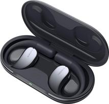 "Xiaomi OpenWear Stereo" - lengvos "Bluetooth" atviros ausinės visai dienai su 7,5 + 38,5 valandų baterija, "Hi-Res Audio" garsu, dinaminiu garsiakalbiu, dirbtinio intelekto triukšmo slopinimu, smėlio spalvos smėlio smėlio smėlio spalvos