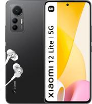 "Xiaomi" MZB0BLQEN 12 Lite 5G, 6,5 colio "Amoled" ekranas, 120 Hz, "Snapdragon 778G", triguba kamera 108 MP, 4300 mAh su turbininiu įkrovimu 67 W, juoda, išmanusis telefonas 8+128GB