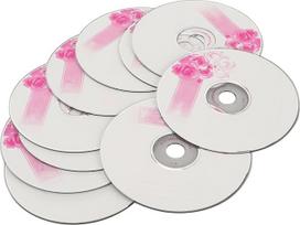 "Yunseity" CD-R 730MB 52X įrašomi tušti CD-R diskai duomenims ir muzikai, 175 dainų arba 225 nuotraukų saugojimui (10 vnt.)