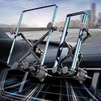 "Z Fold 6 5" mobiliojo telefono laikiklis automobilyje Ventiliacijos gravitacijos dizaino mobiliojo telefono laikiklis automobilyje [prailginimo rankena] Automobilinis laikiklis, skirtas "Samsung Z Fold 5/4 S25 S24 Ultra" "iPhone 16/15" "Google 9 Pro XL"/