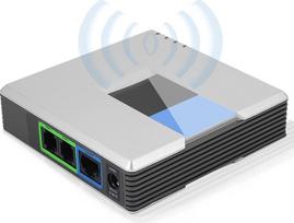 "Zerone VOIP Gateway" dviejų prievadų SIP V2 protokolo fakso interneto telefono adapteris su RJ 45 kabeliu (ES kištukas)