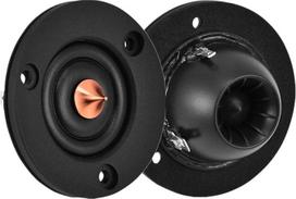 "Zerone" pora 2 "4 Ohm 30W šilko/polimero kompozicinis aukštų dažnių garsiakalbis "HiFi Stereo" sunkiųjų bosų automobilio garsiakalbis