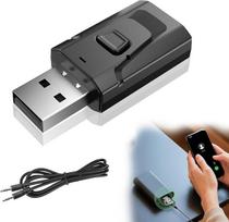 1 x USB "Bluetooth 5.0" adapteris su 3,5 mm Aux, juodas "Bluetooth" siųstuvas televizoriui, 4 viename, USB "Bluetooth" adapteris automobiliniam siųstuvui, imtuvui, garso adapteriui, "Bluetooth" adapteriui televizoriui, namų garso sistemai