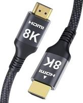 10k 8k 4k HDMI kabelis 10 m, didelės spartos HDMI kabelis 4K 144Hz 120Hz 8K60Hz eARC DTS:X D-olby Atmos HDR10+ HDCP2.3 Suderinamas monitorius Žaidimų kompiuteris TV RTX4090