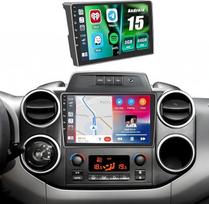 2+64G Android automobilinis radijas Citroen Berlingo B9 2008-2017 m. su belaidžiu CARPALY & Android Car, 9 colių IPS jutiklinio ekrano radijas su Bluetooth/GPS/apvertimo kamera/FM/WiFi/SWC/26UI