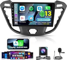 2G + 64G "Android" automobilinis radijas "Ford Transit Tourneo Custom 2013-2021" su "Wireless Carplay" ir "Android Car", 9 colių jutiklinio ekrano automobilinis radijas su "WiFi", GPS navigacija, "Bluetooth", FM RDS