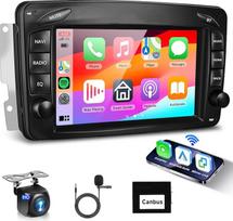 2G + 64G Android automobilinis radijas Mercedes Benz W168 W203 CLK C209/W209 SLK/W170 W463 W639 Viano Vito Vaneo 7 colių automobilinis radijas Wireless Carplay Android automobilinė navigacija GPS WiFi Bluetooth FM/RDS Galinis vaizdas