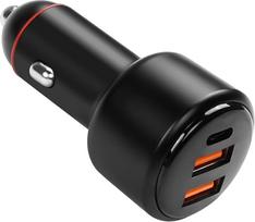 3 prievadų USB C automobilinio įkroviklio adapteris YACSEJAO 125W USB C/USB A PD/QC automobilinis maitinimo šaltinis Greitas įkrovimas Cigarečių žiebtuvėlis