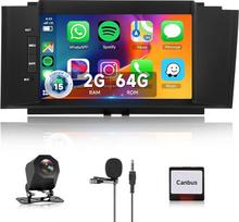 4 branduolių 64G Carplay ekranas Citroën C4 DS4 2013-2017 su GPS/WiFi, 7 colių Citroën C4 automobilinis radijas Bluetooth su Android Car/EQ/FM/RDS/SWC+Galinio vaizdo kamera