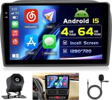 4+64G "Android" automobilinis radijas su ekranu, skirtas "Fiat Doblo 2010-2015", "Opel Combo 2011-2018", "Wireless Carplay", automobilinis radijas su navigacija, 9 colių įstrižainės ekranas, "Android Car/FM/RDS/Reversing Cam