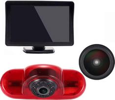 4,3 colių TFT LCD spalvoto ekrano automobilio monitorius + 1280 x 720 pikselių Super HD naktinio matymo atbulinės eigos kamera, skirta "Fiat Talento" / "Renault Trafic" / "Nissan Primastar" / "Opel Vivaro Surf Concept" / "Life" / "Combo