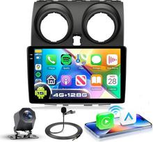 4G + 128G automobilinis radijas "Android 15", skirtas "Nissan Qashqai J10 2006-2016", 9 colių vidinis HD jutiklinis ekranas su belaidžiu "Carplay Android" automobiliu, automobilinis radijas, palaikantis GPS "Wi-Fi" USB "Bluetooth" FM RDS kamera