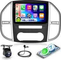 4G 128G VECHTEL 10.1 colių "Bluetooth" automobilinis radijas "Mercedes Benz Vito W447" 2014-2020 m. "Carplay Android" automobiliui, "Android 15", EQ, WiFi GPS, "Mirror Link", RDS/FM radijas 2 DIN su AHD atbulinės eigos kamera