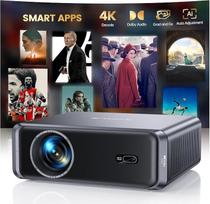 4K projektorius 1000 ANSI AI Automatinis fokusavimas Keystone WLAN Bluetooth FHD 1080P Integruotos programos, iWIMIUS projektorius