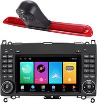 7 colių "Android" automobilinis radijo imtuvas GPS navigatorius Carplay, skirtas VW Crafter Mercedes Benz Sprinter W906 su USB WiFi GPS Bluetooth FM DVR RDS TPMS SWC DAB Pip + stabdžių žibintas Automobilio atbulinės eigos kamera