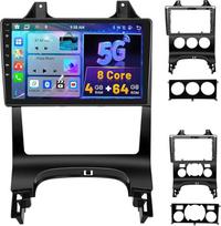 8 branduolių 4+64GB "Android" automobilinis radijas "Peugeot 3008" 2009-2015 m. Belaidis "Carplay Android" automobilis, "Hikity" 9 colių jutiklinio ekrano automobilinis radijas su GPS "Bluetooth" FM RDS WiFi atbulinės eigos kamera
