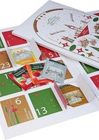 Ahmad Tea Advent Calendar 2025 - arbatos kalendorius su 24 skirtingomis arbatos rūšimis - juodąja, žaliąja, vaisine ir žolelių arbata - 24 atskirai supakuoti, aromatingai uždaryti arbatos maišeliai