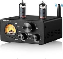 AIYIMA Tube T9 "Bluetooth 5.0" 6K4 vakuuminių lempų stiprintuvas USB DAC 100W stereo imtuvas AMP Coax/Opt HiFi namų garso skaitmeninis stiprintuvas su VU matuokliu