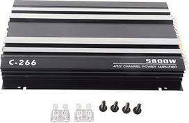 Akozon 5800W 12V viso diapazono stiprintuvas Automobilių stiprintuvas Aukštos kokybės stiprintuvas Nešiojamasis O Stereo garso žemų dažnių garsiakalbis, populiarus