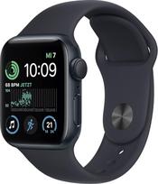 Apple Watch SE (2. karta) (GPS, 40 mm) - Aliuminio laikrodis Mitternacht su sportiniu dirželiu Mitternacht - Paprastas (Visuotinai neapgadintas)