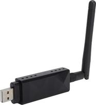AR9271 mikroschemų rinkinio belaidžio tinklo kortelė, USB "WiFi" adapteris su nuimama 2DBI antena, tinka televizoriams ir kompiuteriams