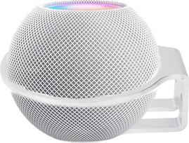 ASHATA "Homepod" sieninis laikiklis, iš aliuminio lydinio pagamintas garsiakalbio laikiklio stovas, sieninis garsiakalbio laikiklis, skirtas virtuvei, miegamajam, vonios kambariui (sidabrinis)