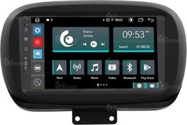 Asmeninis automobilinis radijas "Fiat 500X" "Android" GPS "Bluetooth" "WiFi" USB DAB+ jutiklinis 9 colių 8 branduolių "Carplay" "Android" automobiliui