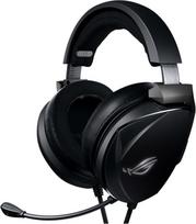 ASUS ROG Theta Electret žaidimų ausinės (3,5 mm, su mikrofonu, suderinamos su kompiuteriais, išmaniaisiais telefonais, nešiojamaisiais kompiuteriais, konsolėmis, "Nintendo Switch"), juodos spalvos