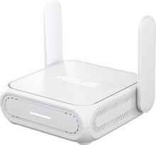 ASUS RT-BE58 Go dviejų dažnių "WiFi 7" (802.11be) kelioninis maršrutizatorius (iki 3600Mbps, 4G ir 5G mobiliojo ryšio pririšimas, viešojo "WiFi" (WISP) režimas, 2,5G prievadas, "Guest Network Pro" SSID VPN, daiktų interneto įrenginiams ir svečių portalui