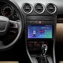 Automobilinis radijo imtuvas "Audi A4 S4 RS4" su jutikliniu ekranu "Android 14" 2+64GB "Bluetooth" automobilinis radijo imtuvas su belaidžiu "CarPlay", "Android Car", "WiFi", DSP ir vairo valdymu
