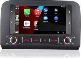 Automobilinis radijo imtuvas Fiat Croma 2005-2012 m. Radijo imtuvas su belaidžiu CarPlay Android 7 colių Bluetooth EQ HiFi/AM/FM USB