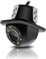 Automobilio galinio vaizdo kamera, 8 LED naktinio matymo galinio vaizdo kamera, atspari vandeniui ir dulkėms, 170° plataus kampo, universali, skirta lengviesiems automobiliams, visureigiams, transporto priemonėms, sunkvežimiams