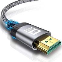 AviBrex 8K HDMI 2.1 kabelis 10 m, Ultra HD 48Gbps didelės spartos 10K 8K @ 60Hz, 4K @ 240HZ 165HZ 144HZ 120Hz, HDCP2.3, UHD eARC HDR 10+, Vision VRR, suderinamas su PS5/4/3.8K žaidimų, TV, Blu-ray grotuvu,