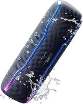 AY "Bluetooth" garsiakalbis, muzikos dėžutė, nešiojama IPX7 vandeniui atspari "Bluetooth" dėžutė su spalvinga šviesa ir sodriais bosais, stereofoninis suporavimas, įmontuotas mikrofonas, 24 valandų baterija, puikiai tinka naudoti namuose, lauke