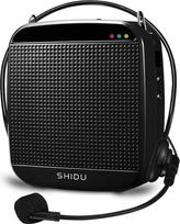 Balso stiprintuvas (18 W) su 2000 mAh ličio akumuliatoriumi ir vidiniu mikrofonu, skirtas mokytojams, laipiojimo ir jogos mokytojams - mėlynas/laidinis Shidu SD S512