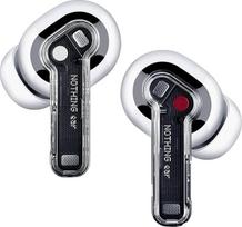 Belaidės "Bluetooth" ausinės su "ChatGPT" integracija, "Hi-Res Audio", aktyviu triukšmo slopinimu, pažangiuoju ekvalaizeriu ir iki 40,5 val. atkūrimo laiko - baltos spalvos