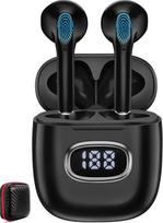 Belaidės ausinės iPhone 17 Pro Air 16e 15 14 Pixel 9a 10Pro, belaidės ausinės "Bluetooth 5.3" su LED ekranu 50 valandų USB C ausinės su ENC mikrofonu, skirtos Galaxy A17 A16 A06 A56