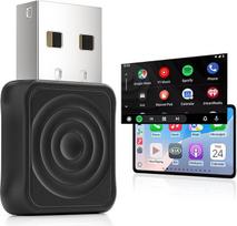 Belaidis "CarPlay" / "Android" automobilinis adapteris "2-in-1", "Plug & Play" su USB-A / Type-C, veikia su "iOS 10+" ir "Android 11.0+", tinka daugiau nei 1000 automobilių (išskyrus BMW ir "Tesla")