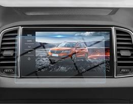 BIBIBO 9,2 colių Skoda Karoq navigacijos ekrano apsauga, Skoda Kodiaq RS Columbus 2016-2023 ekrano apsauga, 9H grūdinto stiklo ekrano apsauga, GPS navigacijos ekrano apsauga, Karoq priedai