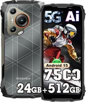 Blackview BL7000 (24GB + 512GB) 5G lauko mobilusis telefonas be sutarties "Android 15", 6,78 colių FHD+ 120Hz statybvietės mobilusis telefonas, 50MP + 32MP dirbtinio intelekto mobilusis telefonas, 7500 mAh, lauko išmanusis telefonas