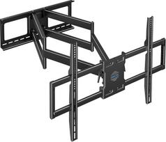 BONTEC televizoriaus sieninis laikiklis, skirtas 60-110 colių televizoriams, sveriantiems iki 125 kg, dviguba svirtis su 1016 mm išilginimu, pakreipiama ir pasukama, suderinamas su televizoriaus laikikliu ant sienos, maksimali VESA 800 x 600 mm, skirtas i