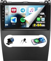 CAMECHO 2+64G Android 13 navigacijos automobilinis radijas Mercedes Benz B klasės B200/A klasės A160 A180 2008-2011 su atbulinės eigos kamera, 9 colių RDS FM radijas Bluetooth su GPS WiFi belaidis Carplay Android automobilis