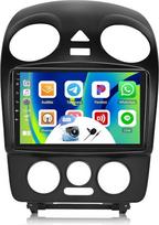 CAMECHO Android 13 automobilinis radijas VW Beetle 2004-2010 su Navi Carplay Android Car, 9 colių jutiklinis ekranas su Bluetooth HiFi RDS/FM SWC + atbulinės eigos kamera