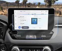 CDEFG suderinama su "Toyota RAV4" 2023-2024 2025 navigacijos ekrano apsauga 6H atspari įbrėžimams 10,5 colio GPS Nano ekrano apsauga nuo įbrėžimų Navigacijos plėvelė RAV4 hibridiniai priedai [2 pakuotės]