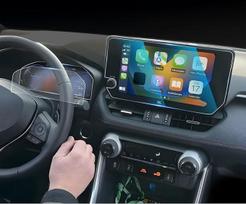 CDEFG Suderinama su 2025 2026 Toyota RAV4 10,5 colių navigacija + 12,3 colių skaitmeninė kabina Grūdinto stiklo ekrano apsauga RAV4 Priedai 3 vnt.