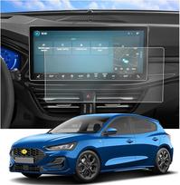 CDEFG Suderinama su Ford Focus MK4 / Kuga 3 2022 2023 2023 2024 2025 Navigacinė apsauginė plėvelė Sync 4 13,2 colio atspari įbrėžimams GPS Kuga MK3 ekrano apsauga Navigacinė plėvelė Focus MK4 Estate SW ST priedai (2 vnt.)