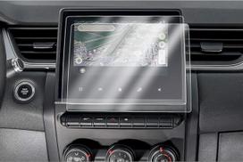 CDEFG [Pack of 2] Suderinama su Renault Clio 5 Zoe Captur 2 Arkana 2021 2022 2023 Automobilinės navigacijos ekrano apsauga 4H atspari įbrėžimams ir pirštų atspaudams 7 colių GPS skaidri ekrano apsauga E-Tech